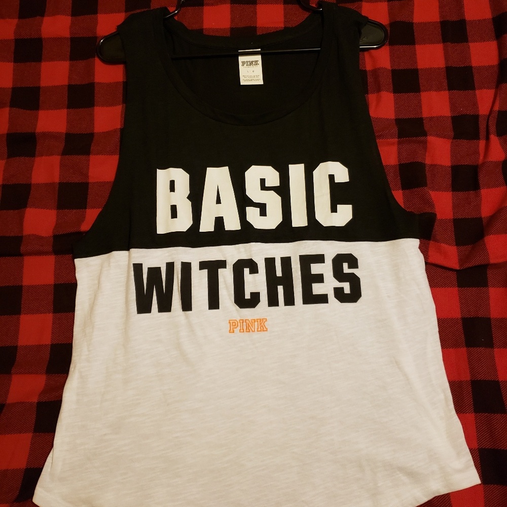 Victoria secret pink Halloween tank